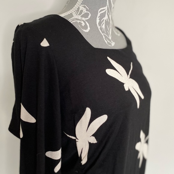 Phase Eight Black and White Dragonfly Top size UK 16 - Picture 3 of 7